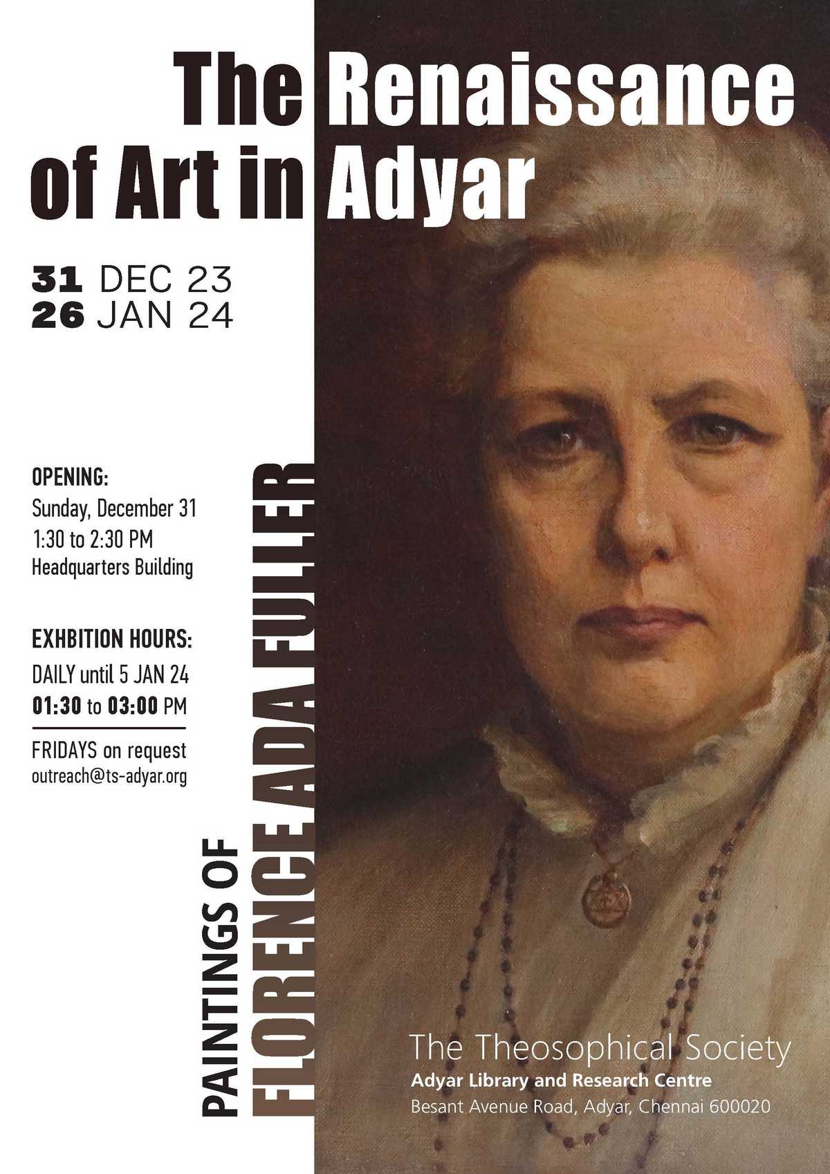 Exhibition Conserved Paintings Theosophical Society